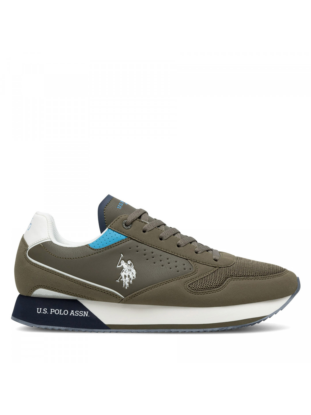 Sneakersy U S Polo Assn NOBIL003G Khaki